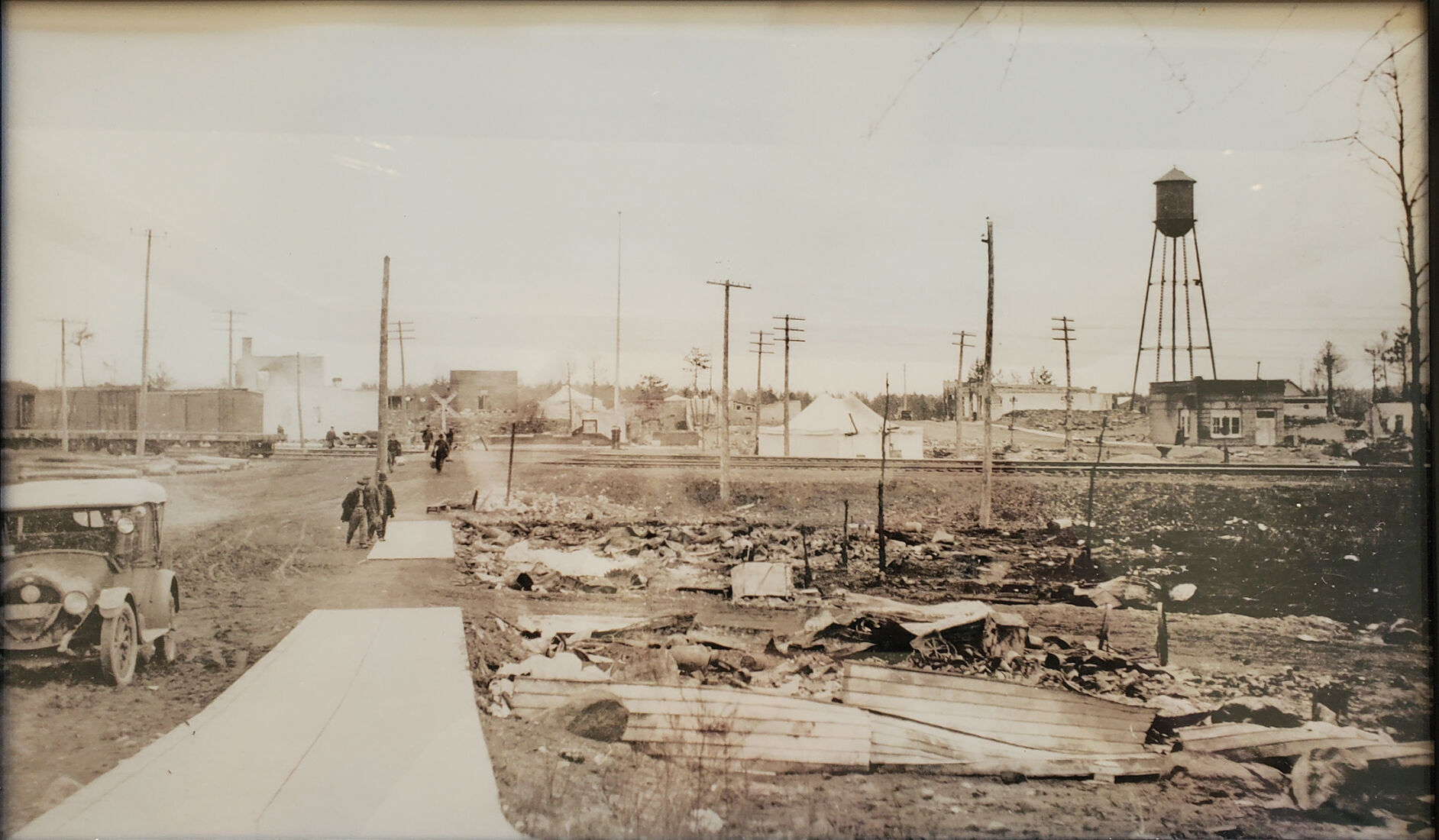 Moose Lake after the 1918 Fires
